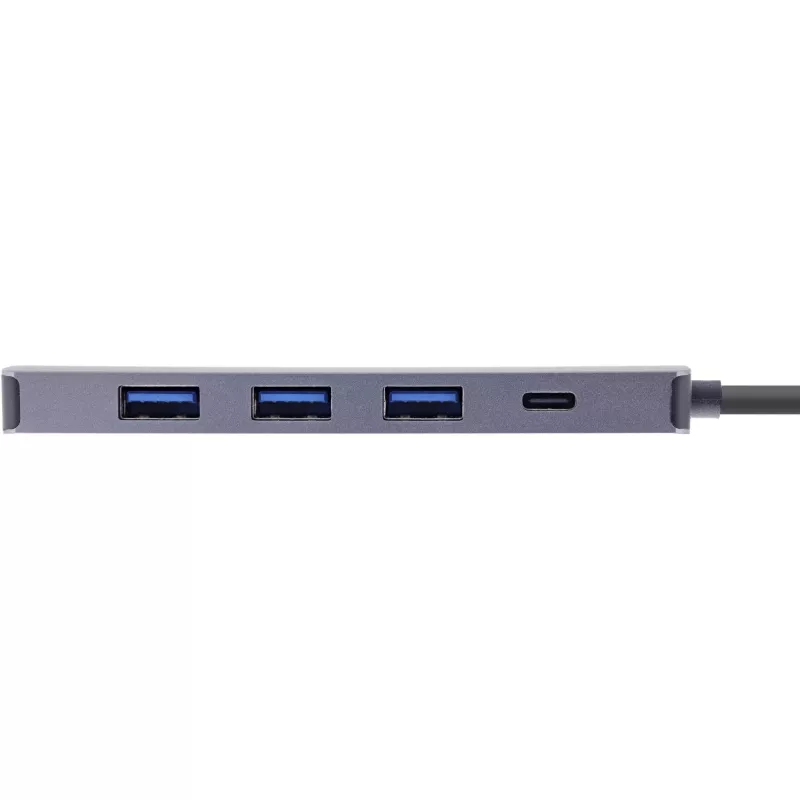 InLine 33271A sąsajos šakotuvas USB 3.2 Gen 1 (3.1 Gen 1) Type-C 5000 Mbit/s Pilka
