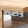 InLine 35395M sąsajos šakotuvas USB 3.2 Gen 2 (3.1 Gen 2) Type-C 10000 Mbit/s Sidabrinis