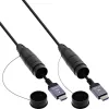 InLine 17990T HDMI kabelis 90 m HDMI A tipo (standartinis) juodas