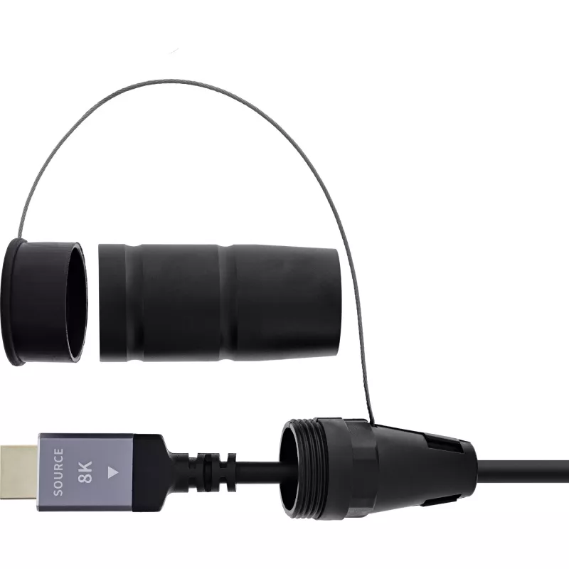 InLine 17990T HDMI kabelis 90 m HDMI A tipo (standartinis) juodas