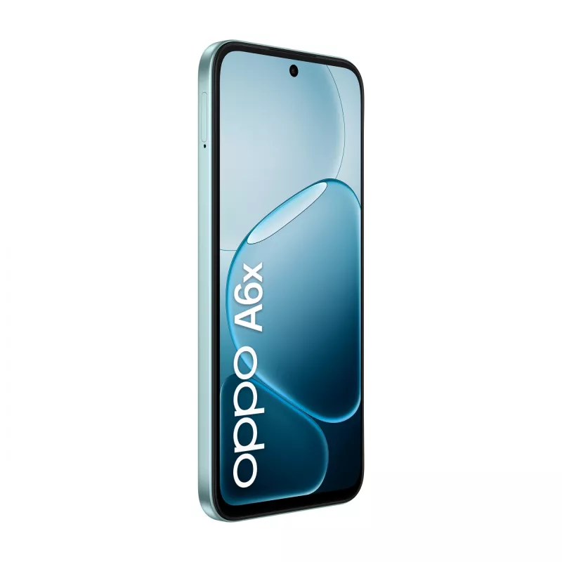 OPPO A6x 17,1 cm (6,75 col.) Dual SIM Android 15 4G USB Type-C 4 GB 128 GB 6100 mAh mėlynas