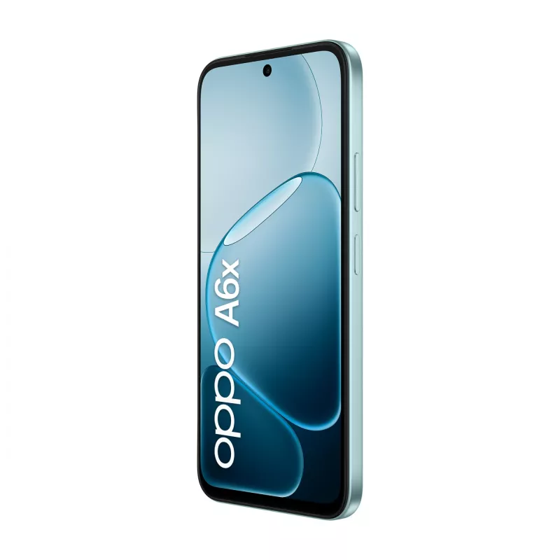 OPPO A6x 17,1 cm (6,75 col.) Dual SIM Android 15 4G USB Type-C 4 GB 128 GB 6100 mAh mėlynas