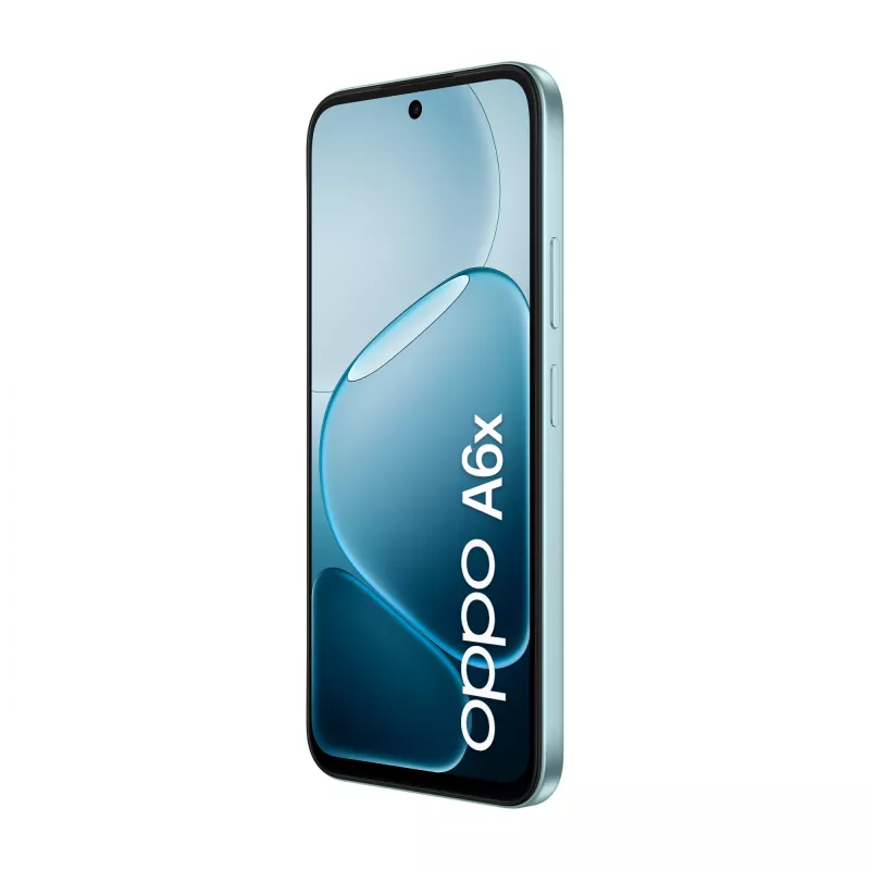 OPPO A6x 17,1 cm (6,75 col.) Dual SIM Android 15 4G USB Type-C 4 GB 128 GB 6100 mAh mėlynas