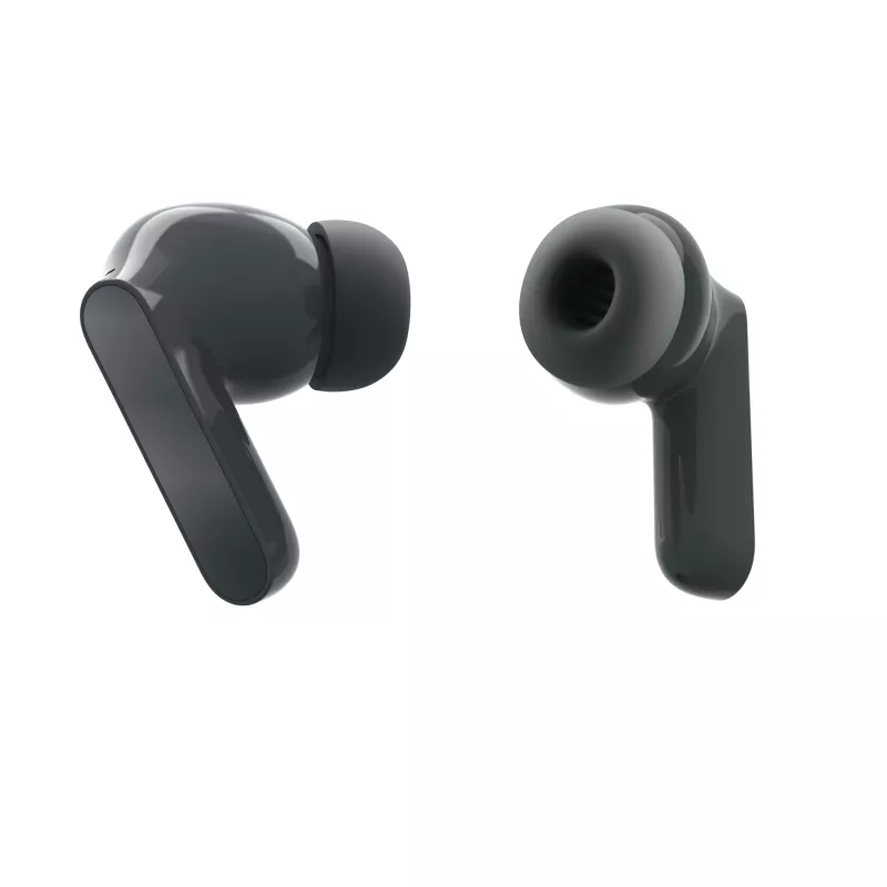 Ausinės MOTOROLA Moto Buds Bass TWS Bluetooth į ausis įdedamos skambučiams ir muzikai, juodos, 51 g