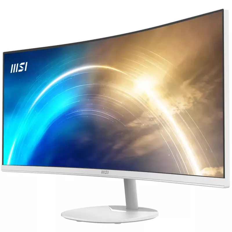 MSI Pro MP341CQ kompiuterio monitorius 86,4 cm (34 colių) 3440 x 1440 pikselių UltraWide Quad HD baltas