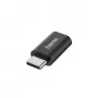 jungčių adapteris Hama 00200310 Micro USB į USB-C juoda