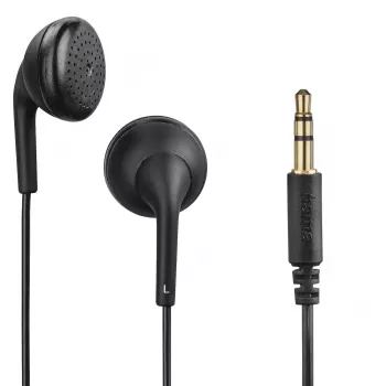 Hama Bubbly ausinės su laidu į ausis skambučiams/muzikai juodos