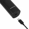 Belaidis įkraunamas plaukų kirpimo aparatas MANTA HT-01BK — USB-C, IPX7 atsparus vandeniui, 90 min. baterija, 6 + 4 magnetiniai priedai