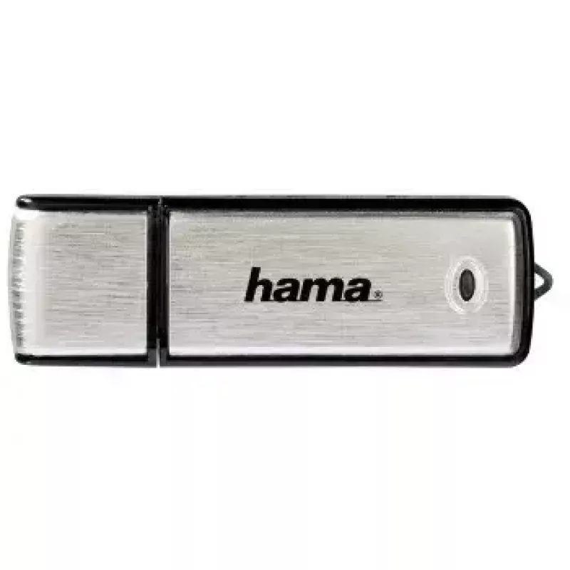Hama Fancy 128GB USB 2.0 USB atmintinė USB Type-A juoda, sidabrinė