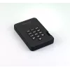 iStorage diskAshur2 256-bit 1TB USB 3.2 saugus šifruotas kietojo kūno diskas – juodas IS-DA2-256-SSD-1TB-B