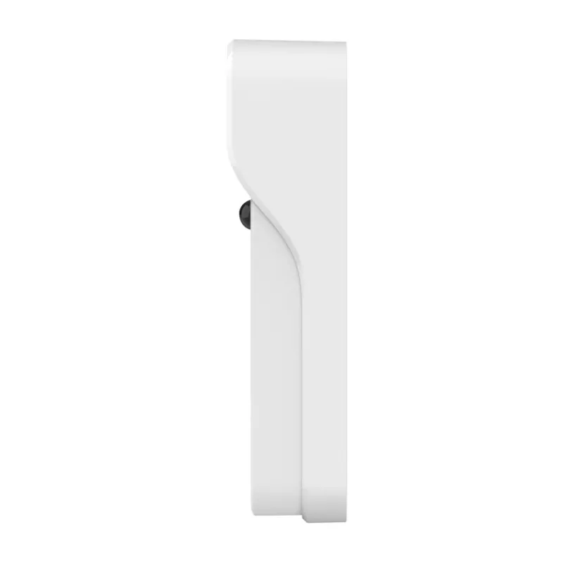 Vaizdo durų skambutis TRUST DOORCAM-3000, 3 MP, „Wi‑Fi“ 2,4 GHz, „MicroSD“ iki 256 GB, baterija/USB, juoda/baltas