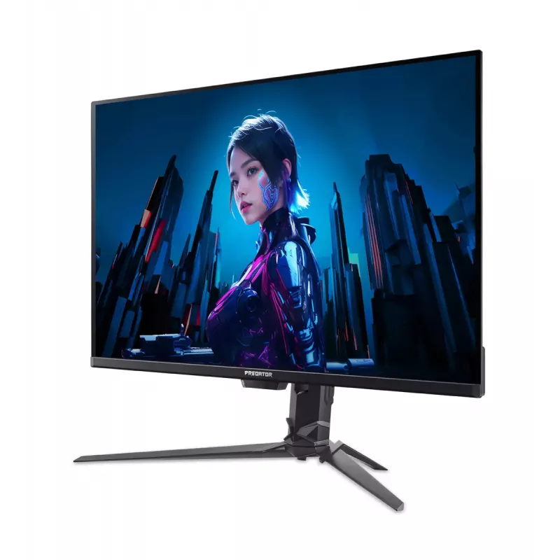 Monitorius Acer Predator X32 X5 X32X5bmiiphuzx QD‑OLED 31,5 colio 4K 3840×2160 0,01 ms USB‑C HDR juodas
