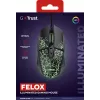 Trust GXT 113 Felox pelė Žaidimų Dešiniarankiams USB Type-A optinė 6400 DPI
