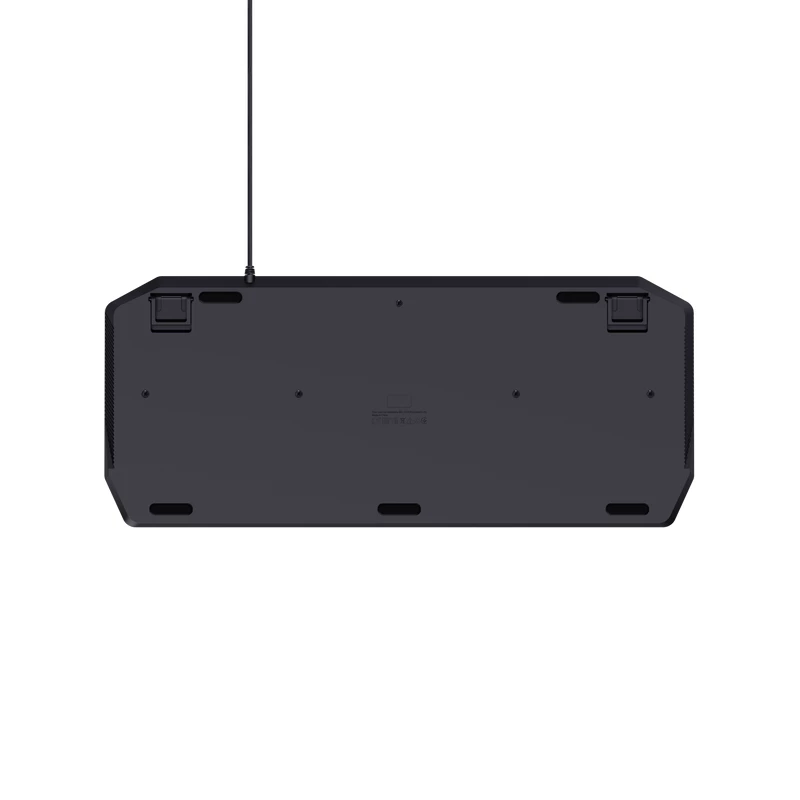 Trust GXT 836 EVOCX klaviatūra, skirta žaidimams, USB, vokiška, juoda