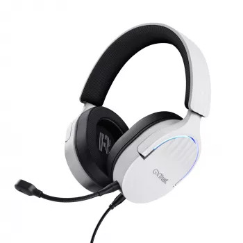 Trust GXT 490 FAYZO ausinės laidinės ant galvos Motociklams USB Type-A juoda, balta
