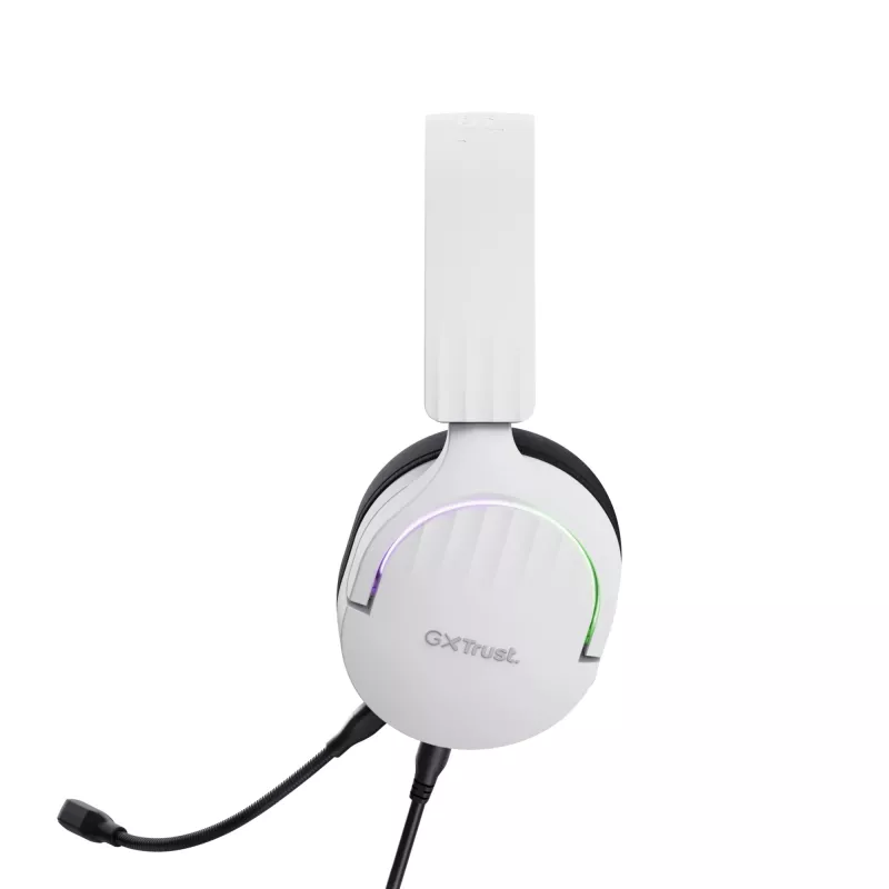 Trust GXT 490 FAYZO ausinės laidinės ant galvos Motociklams USB Type-A juoda, balta