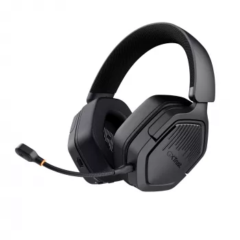 Trust GXT 493 Carus ausinės laidinės ir belaidės ant galvos, šalmo tipo žaidimų USB Type-C / USB Type-A Bluetooth juodos