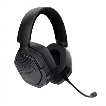Trust GXT 493 Carus ausinės laidinės ir belaidės ant galvos, šalmo tipo žaidimų USB Type-C / USB Type-A Bluetooth juodos