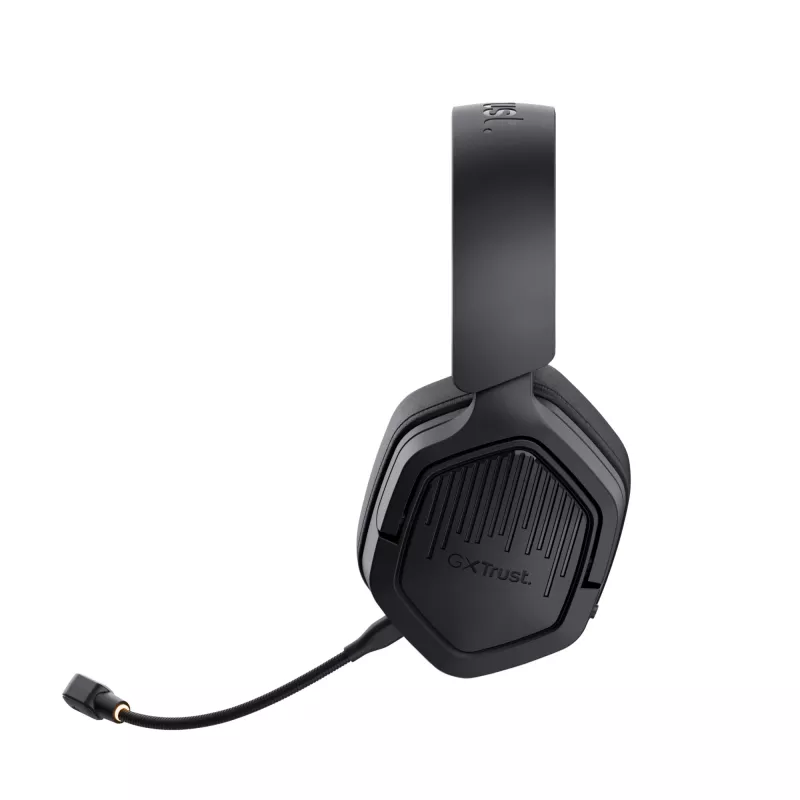 Trust GXT 493 Carus ausinės laidinės ir belaidės ant galvos, šalmo tipo žaidimų USB Type-C / USB Type-A Bluetooth juodos