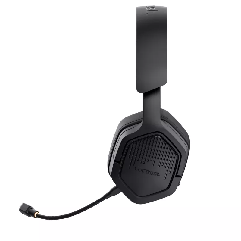 Trust GXT 493 Carus ausinės laidinės ir belaidės ant galvos, šalmo tipo žaidimų USB Type-C / USB Type-A Bluetooth juodos