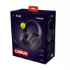 Trust GXT 493 Carus ausinės laidinės ir belaidės ant galvos, šalmo tipo žaidimų USB Type-C / USB Type-A Bluetooth juodos