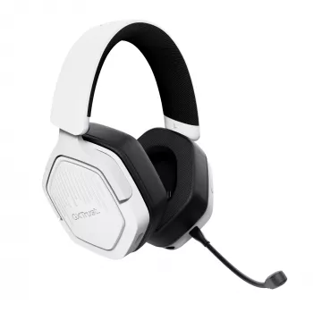 Trust GXT 493W Carus ausinės laidinės ir belaidės galvos juosta, šalmas žaidimams USB Type-C / USB Type-A Bluetooth balta