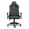 Universali žaidimų kėdė TRUST GXT 723 — paminkštinta sėdynė, maks. apkrova 150 kg, 710×750 mm, aukštis iki 134 cm, pilka