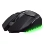 Žaidimų pelė TRUST GXT 122 Felox+ — dešiniarankiams, optinė, RF belaidė + Bluetooth, 10000 DPI, 7 mygtukai, kelių spalvų LED, juoda