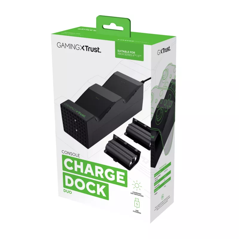Trust GXT 250 Žaidimų valdikliai Juoda USB