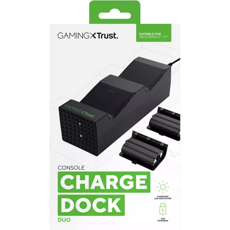 Trust GXT 250 Žaidimų valdikliai Juoda USB
