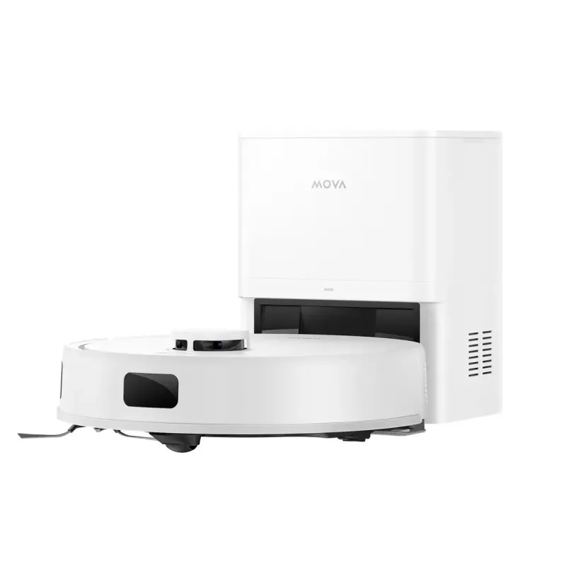 Robotų dulkių siurblys MOVA Tech E20 Plus be maišelio, baltas