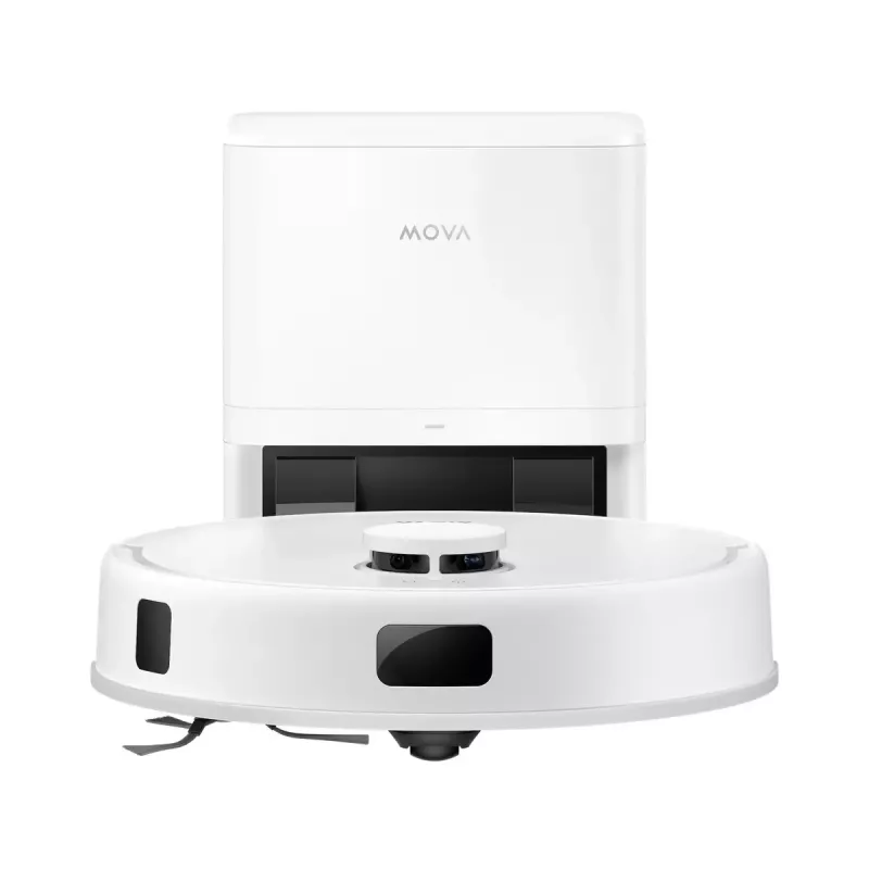 Robotų dulkių siurblys MOVA Tech E20 Plus be maišelio, baltas