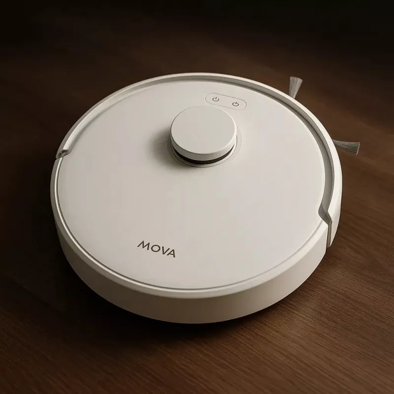 Robotų dulkių siurblys MOVA Tech E20 Plus be maišelio, baltas