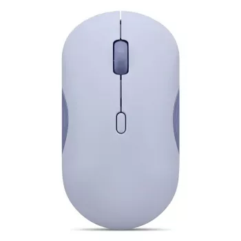 Belaidė Bluetooth biuro pelė Lenovo 350 — Abiem rankoms tinkama, optinė 2400 DPI, 6 mygtukai, mėlyna