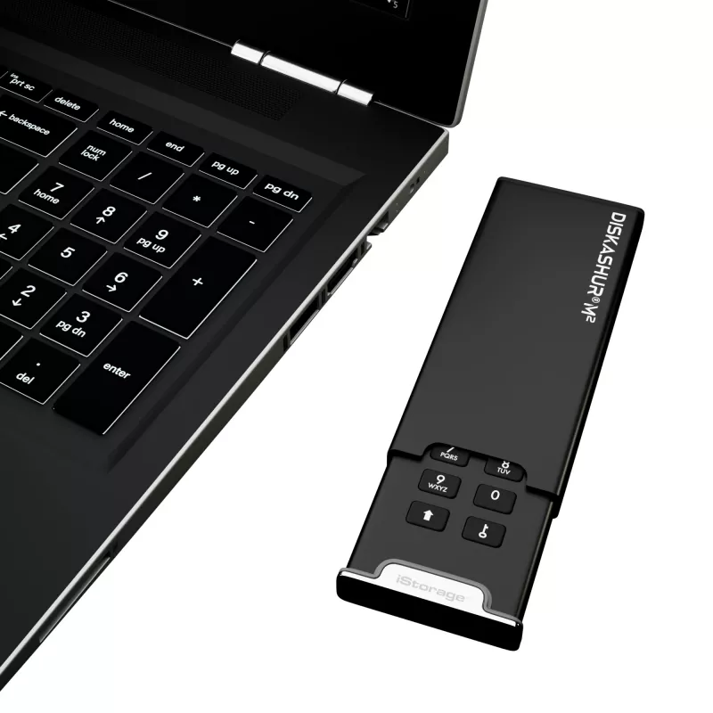 iStorage diskAshur M² SSD 500GB | Saugus nešiojamas kietojo kūno diskas | Atitinka FIPS 140-3 3 lygmens reikalavimus | Common Criteria EAL 5+ | Nepriklausomas nuo OS ir platformos | Atitinka GDPR, TAA | Apsauga nuo brutalios jėgos atakų | Atsparus dulkėms / vandeniui