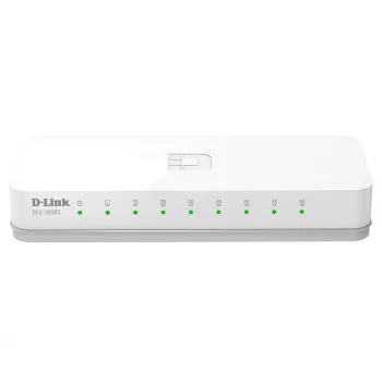 D-Link 0 Nevaldomas Sparčiojo eterneto (10/100) Stalinis Baltas