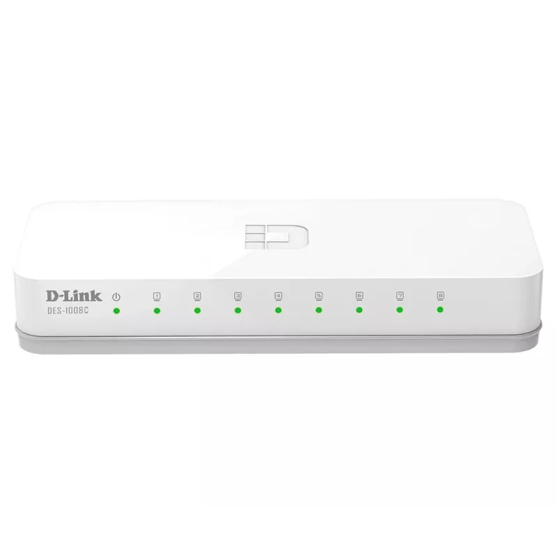 D-Link 0 Nevaldomas Sparčiojo eterneto (10/100) Stalinis Baltas
