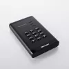 iStorage diskAshur PRO³ HDD 4TB | Saugus nešiojamasis kietasis diskas | FIPS 140-3 3 lygio atitiktis | AES-XTS 256 bitų aparatinė šifravimas | Apsaugotas PIN kodu | Nepriklausomas nuo OS ir platformos | Atitinka BDAR, TAA | Apsauga nuo brutalia jėga atakų | Atsparus dulkėms ir vandeniui