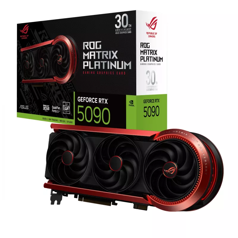 ASUS ROG-MATRIX-RTX5090-P32G-30TH NVIDIA GeForce RTX 5090 32 GB GDDR7