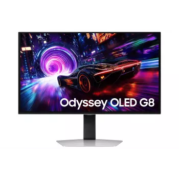Kompiuterio monitorius Samsung S27FG814SU 27 colių 4K UHD OLED 2160×3840, 0,03 ms, 178° žiūrėjimo kampas, VESA, reguliuojamas aukštis, metalinis