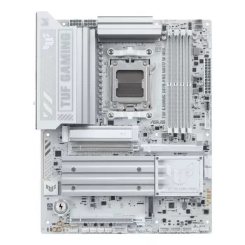 Pagrindinė plokštė ASUS TUF GAMING X870-PRO WIFI7 W NEO, AMD X870, lizdas AM5, ATX, DDR5, 4 DIMM, 256 GB, Wi‑Fi 7, 5Gb Ethernet