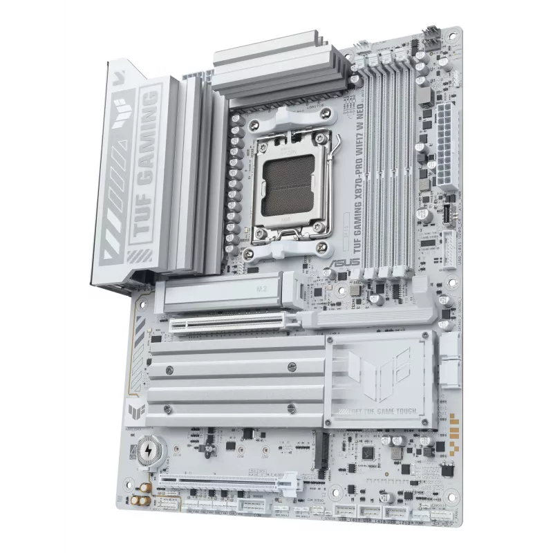 Pagrindinė plokštė ASUS TUF GAMING X870-PRO WIFI7 W NEO, AMD X870, lizdas AM5, ATX, DDR5, 4 DIMM, 256 GB, Wi‑Fi 7, 5Gb Ethernet