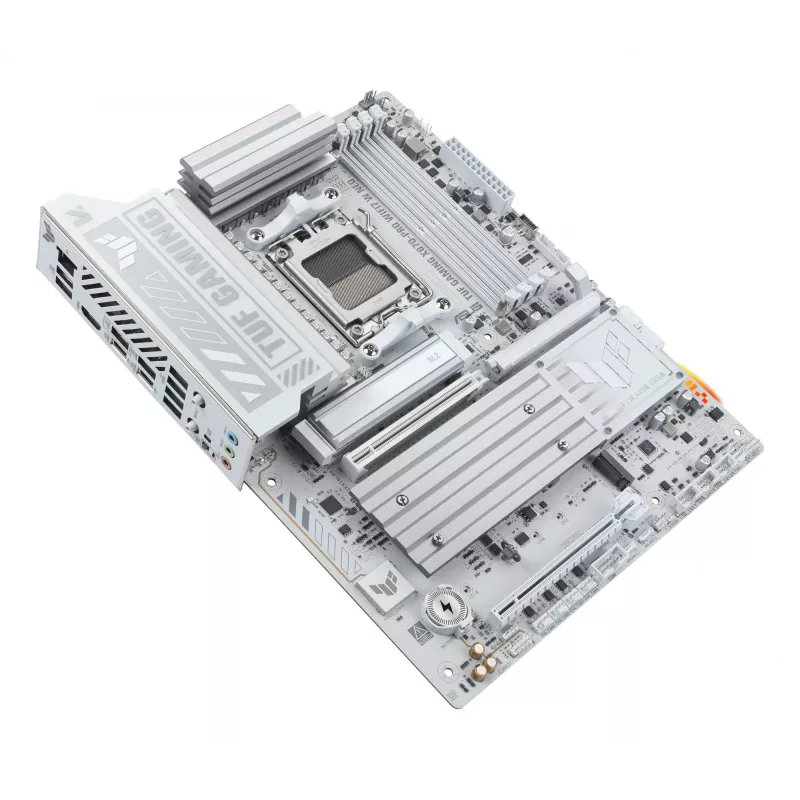 Pagrindinė plokštė ASUS TUF GAMING X870-PRO WIFI7 W NEO, AMD X870, lizdas AM5, ATX, DDR5, 4 DIMM, 256 GB, Wi‑Fi 7, 5Gb Ethernet