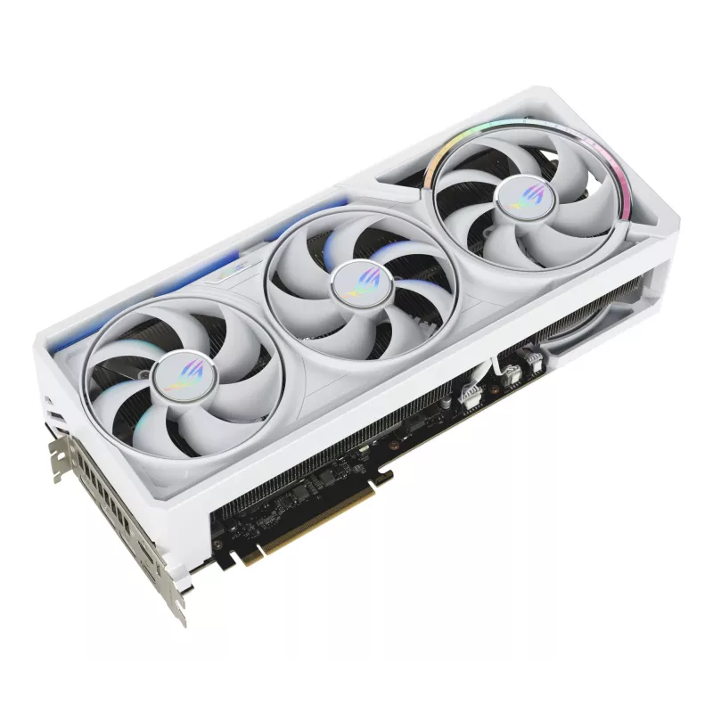 Vaizdo plokštė ASUS ROG Astral GeForce RTX 5090, 32 GB GDDR7, 512 bitų, PCIe 5.0, 3 ventiliatoriai, balta