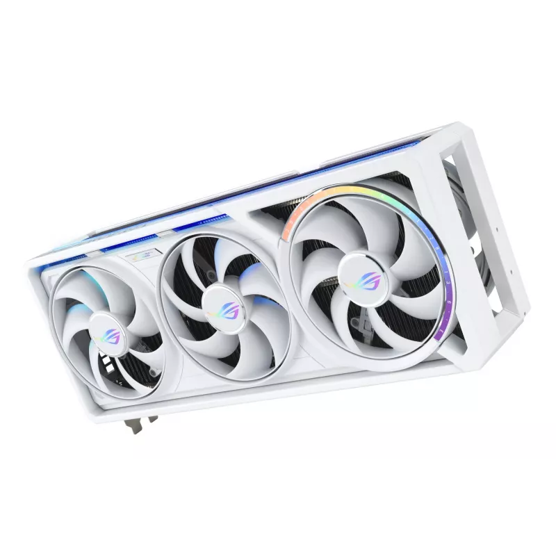 Vaizdo plokštė ASUS ROG Astral GeForce RTX 5090, 32 GB GDDR7, 512 bitų, PCIe 5.0, 3 ventiliatoriai, balta