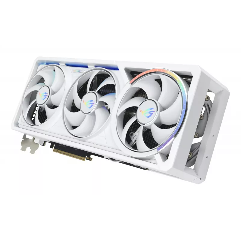 Vaizdo plokštė ASUS ROG Astral GeForce RTX 5090, 32 GB GDDR7, 512 bitų, PCIe 5.0, 3 ventiliatoriai, balta