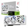 Vaizdo plokštė ASUS ROG Astral GeForce RTX 5090, 32 GB GDDR7, 512 bitų, PCIe 5.0, 3 ventiliatoriai, balta