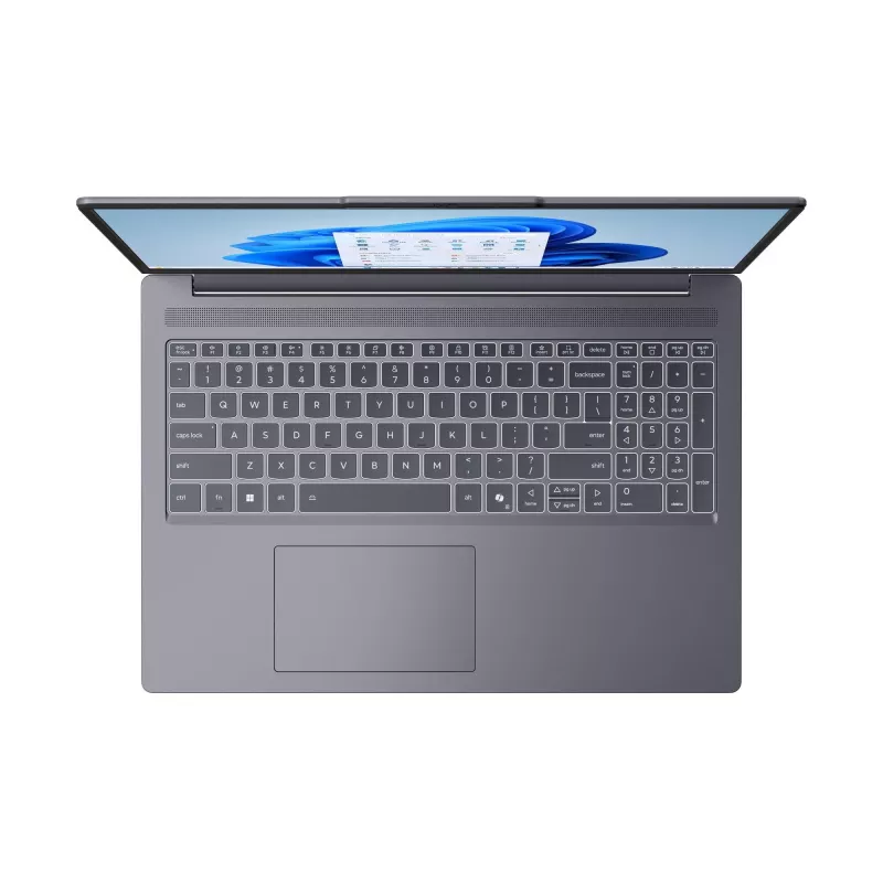 Lenovo IdeaPad plonas 3 16IRH10 Intel® Core™ i5 i5-13420H Nešiojamasis kompiuteris 40,6 cm (16 colių) WUXGA 16 GB DDR5-SDRAM 512 GB SSD Wi-Fi 7 (802.11be) Windows 11 Home German Pilka