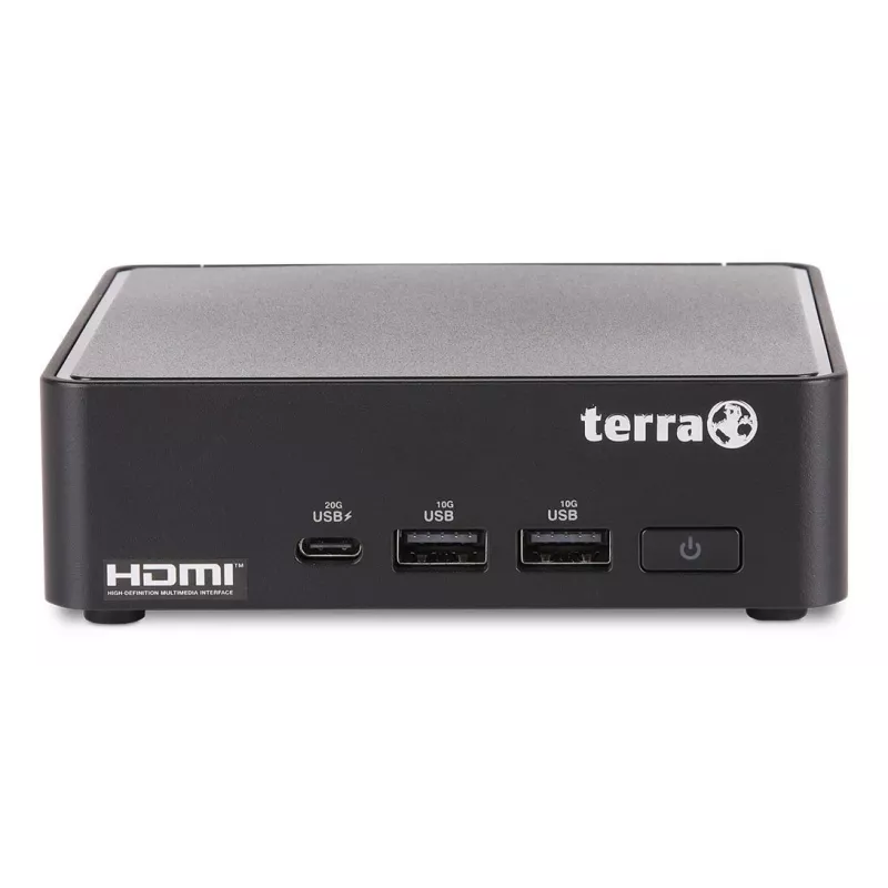 TERRA 1000074 PC/darbo stotis Intel Core Ultra 5 125H 16 GB DDR5-SDRAM 500 GB SSD Windows 11 Pro Mikro PC Juoda