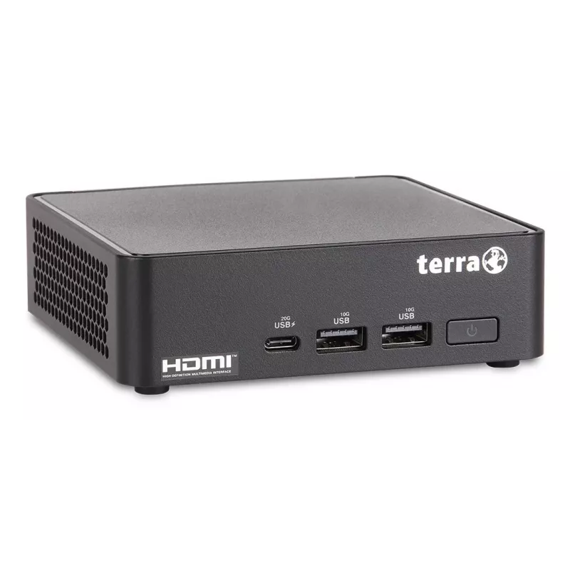 TERRA 1000074 PC/darbo stotis Intel Core Ultra 5 125H 16 GB DDR5-SDRAM 500 GB SSD Windows 11 Pro Mikro PC Juoda